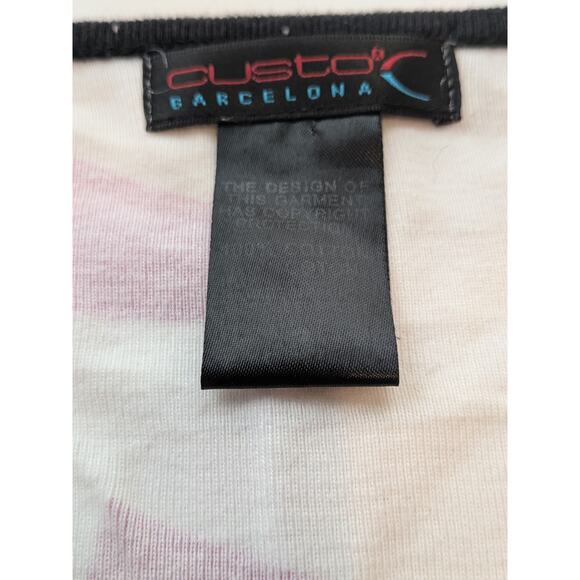 Rare Custo Barcelona Size Medium graphic long sleeve Y2K Vintage - Picture 5 of 8